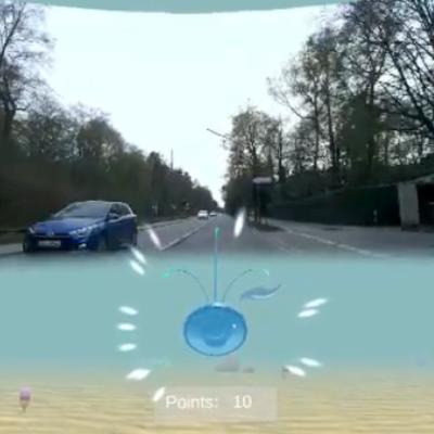 Location-Aware Virtual Reality for Situational Awareness On the Road
