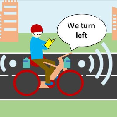 Baby, You Can Ride My Bike: Exploring Maneuver Indications of Self-Driving Bicycles Using a Tandem Simulator