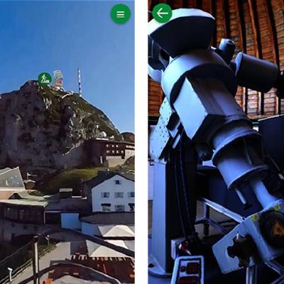 Stars Without Steps: Bridging Observatory Access Based on Physical Proximity Through Educational XR