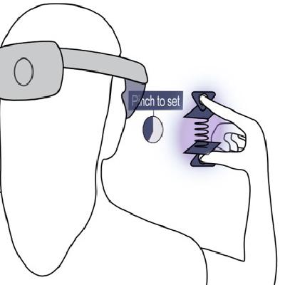 Squeezy-Feely: Investigating Lateral Thumb-Index Pinching as an Input Modality